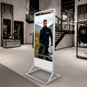 Poster numérique double face autoportants Superslim - Activemedia