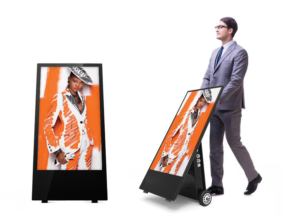 Panneaux numériques extérieurs Android avec batterie