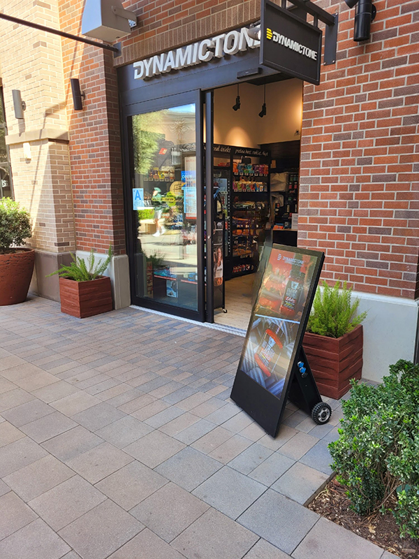 Panneaux numériques extérieurs Android avec batterie